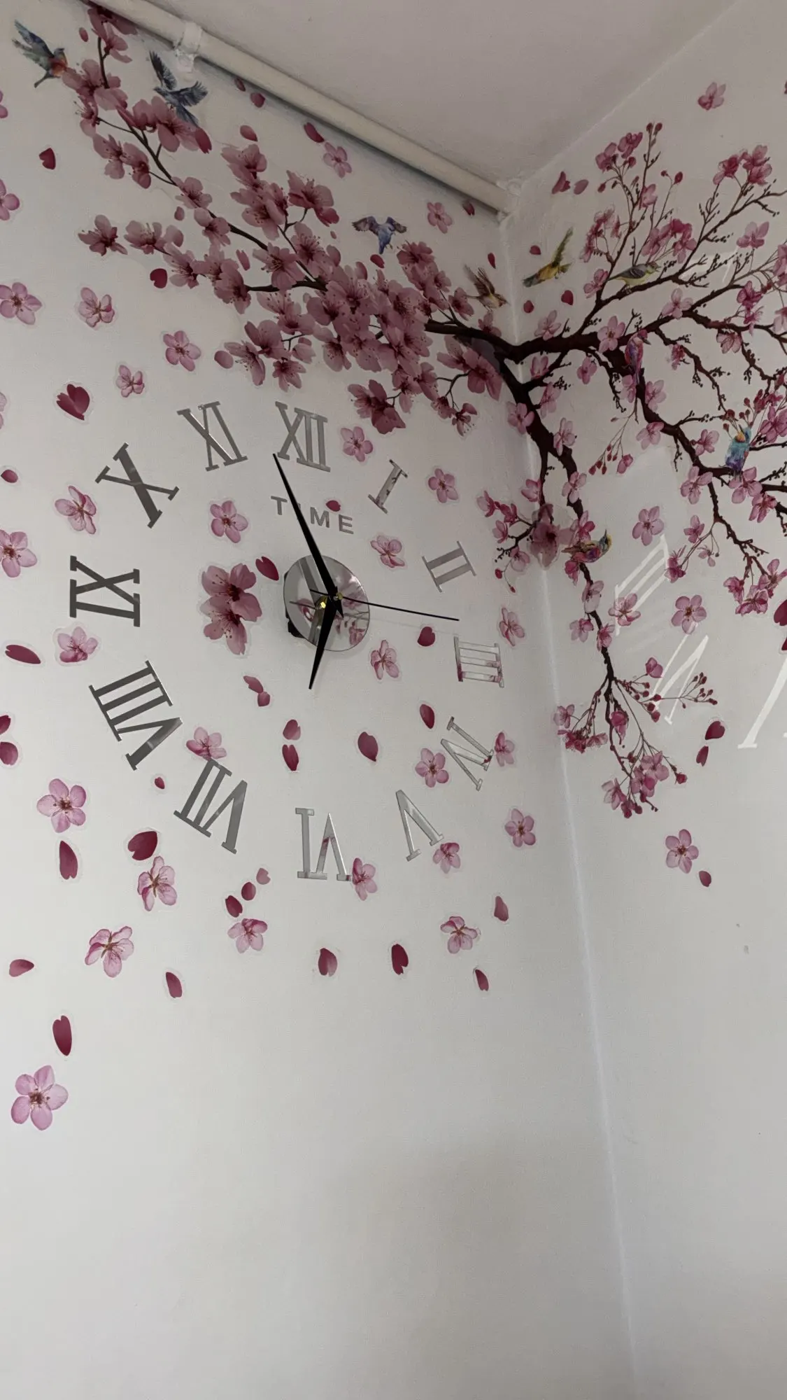 ChronoWall™ – Horloge Murale 3D Design Miroir view 2