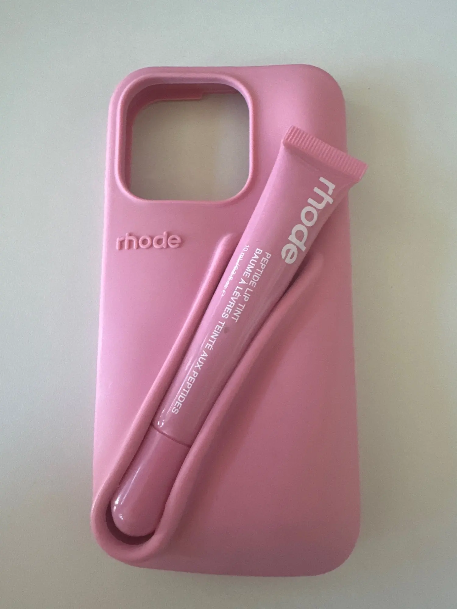 Luxury Lipstick Holder Phone Case for iPhone 11–17 | Silicone Makeup Cover with Lip Gloss Box view 2