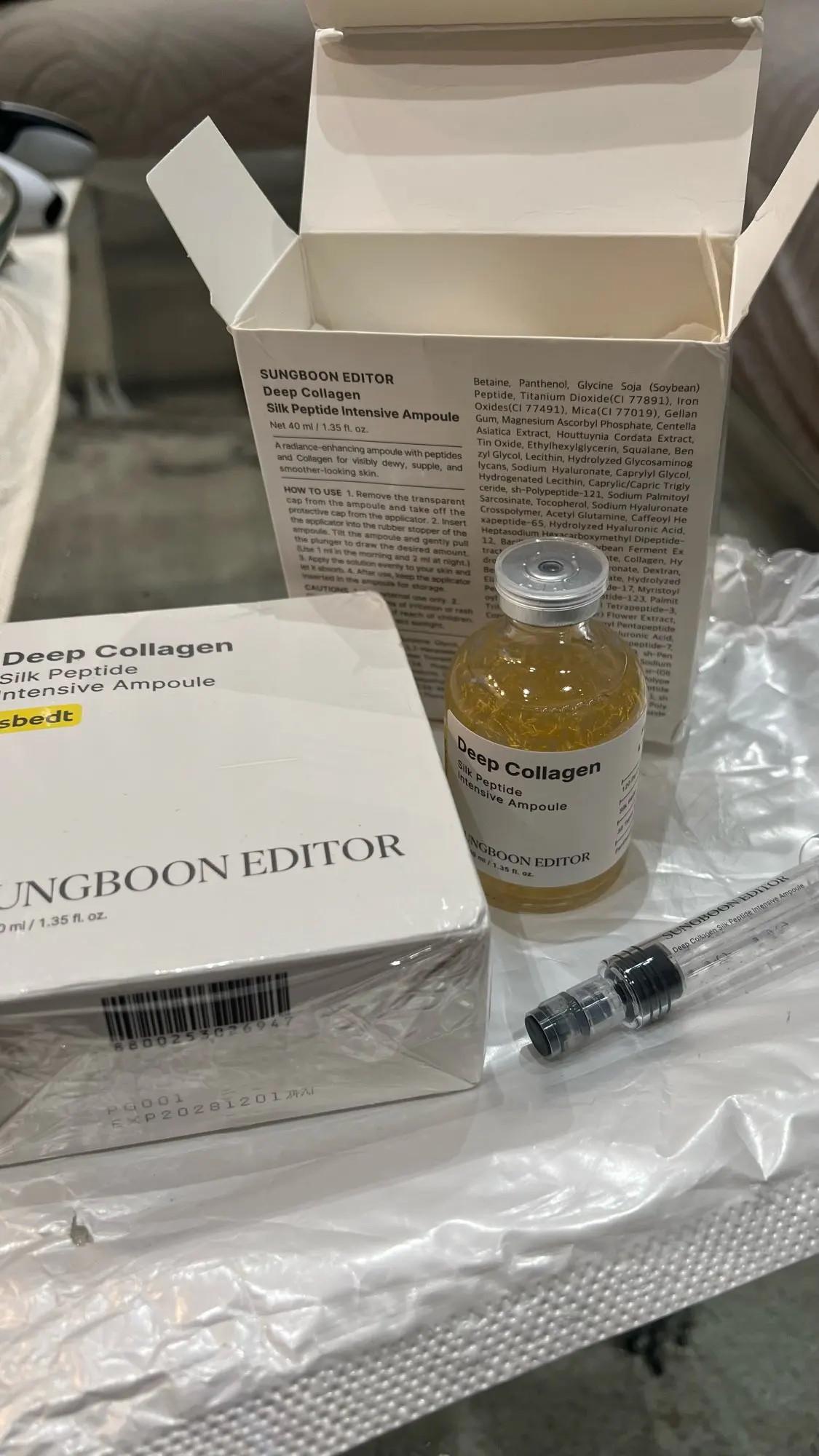 Collagen Ampoule Essence Set – Firming & Anti-Wrinkle Repair Serum view 3