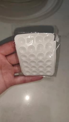 Multifunctional Mobile Phone Silicone Suction Cup 24 Square Mobile Phone Single-Sided Case Anti-Slip Holder view 3