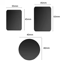 Magnetic Metal Plate for Car Phone Holder - Universal Iron Sticker view 4