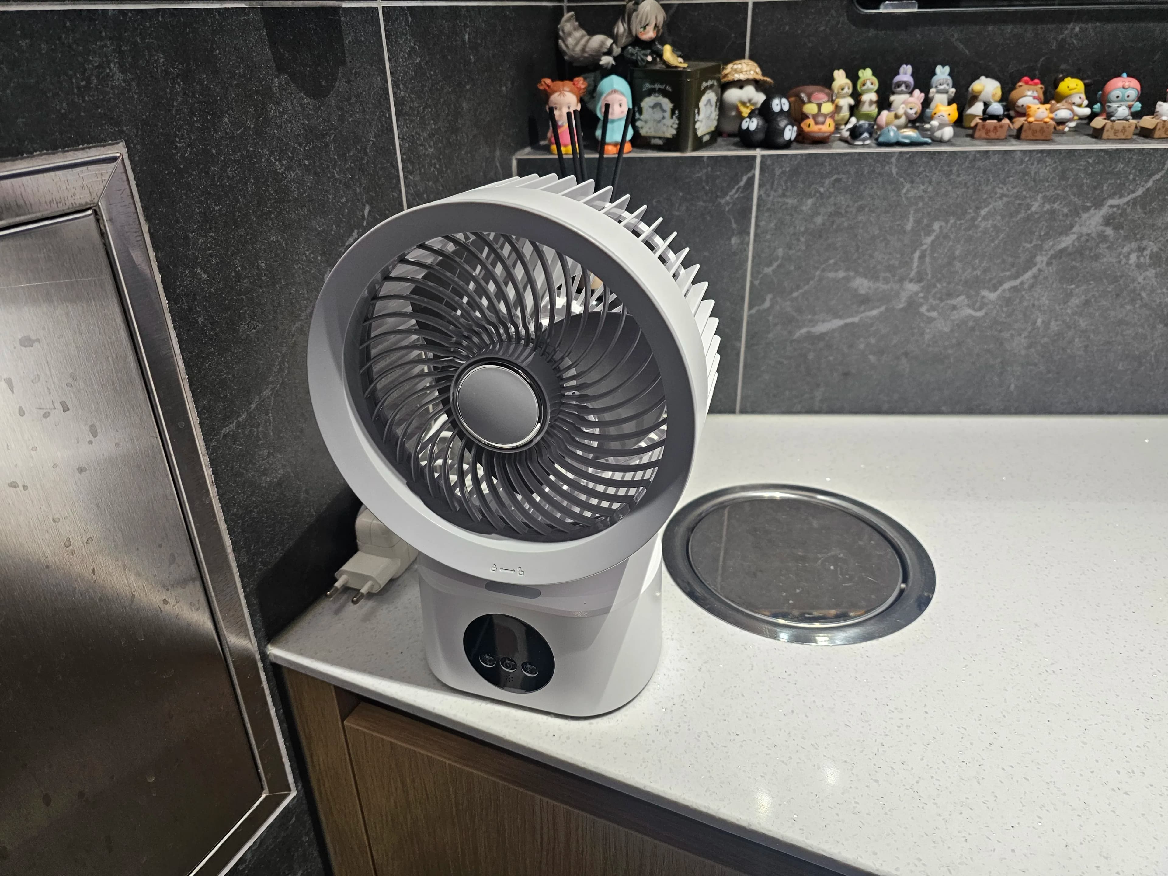 Portable Smart Air Circulator Fan with Remote Control view 2