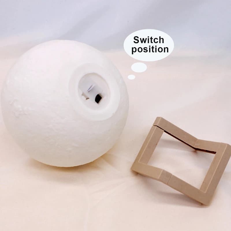 LumiMoon™ – Lampe Lune 3D LED view 5