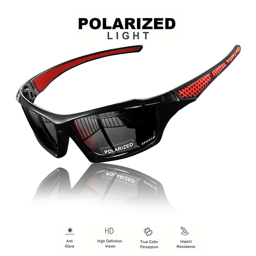 Fashion Sports Sunglasses Polarized UV Protection Personalized Glasses Round Frame Metal Men view 6