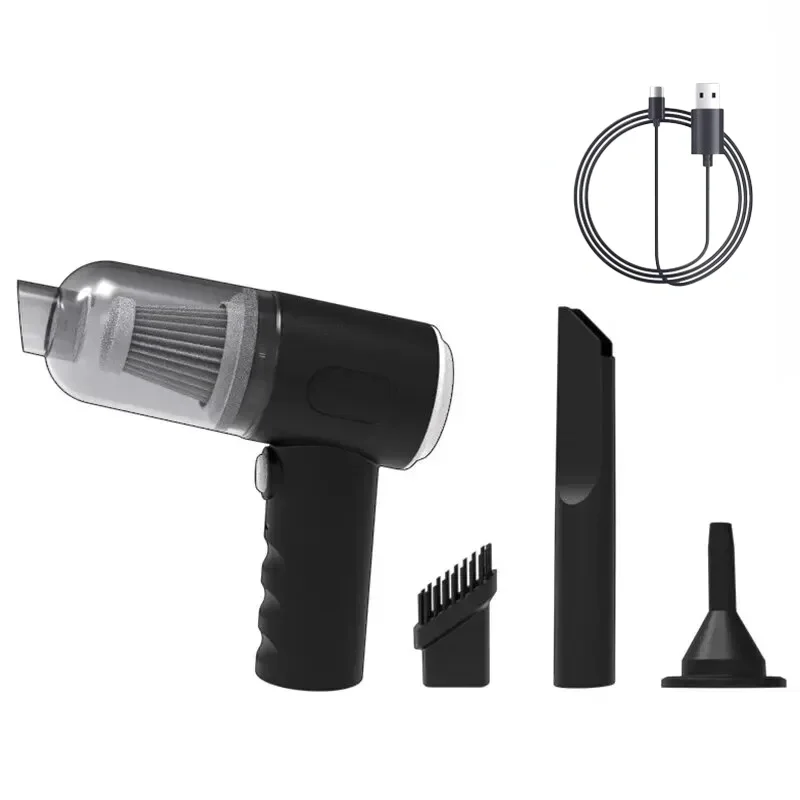 9000Pa Wireless Car Vacuum Cleaner USB Charging 1200mAh Portable Cleaning Appliance Mini Wet and Dry Vacuum Cleaner Household view 2