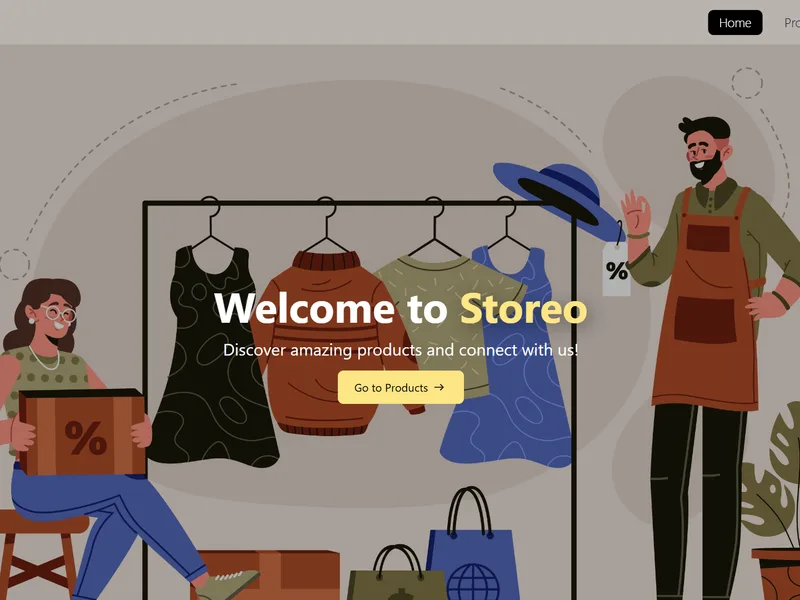 Ettajer visual store builder preview